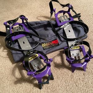 Salewa 8 point crampons - with pouch